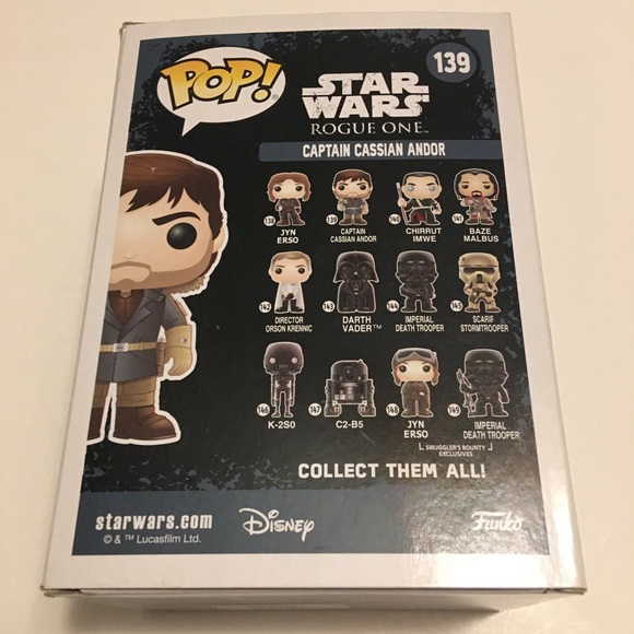 Captain Cassian Andor Funko POP - Picture 2 of 6